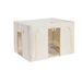 Large Washable Tianshan Cotton And Linen Box Fabric Folding Quilt Storage Box Double Window Steel Frame PP Board_voghion.com