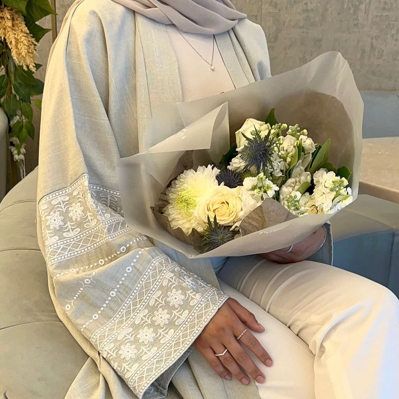 Women's Clothing 2024 saudi arabia dubai middle east turkish embroidery elegant cardigan robe_voghion.com