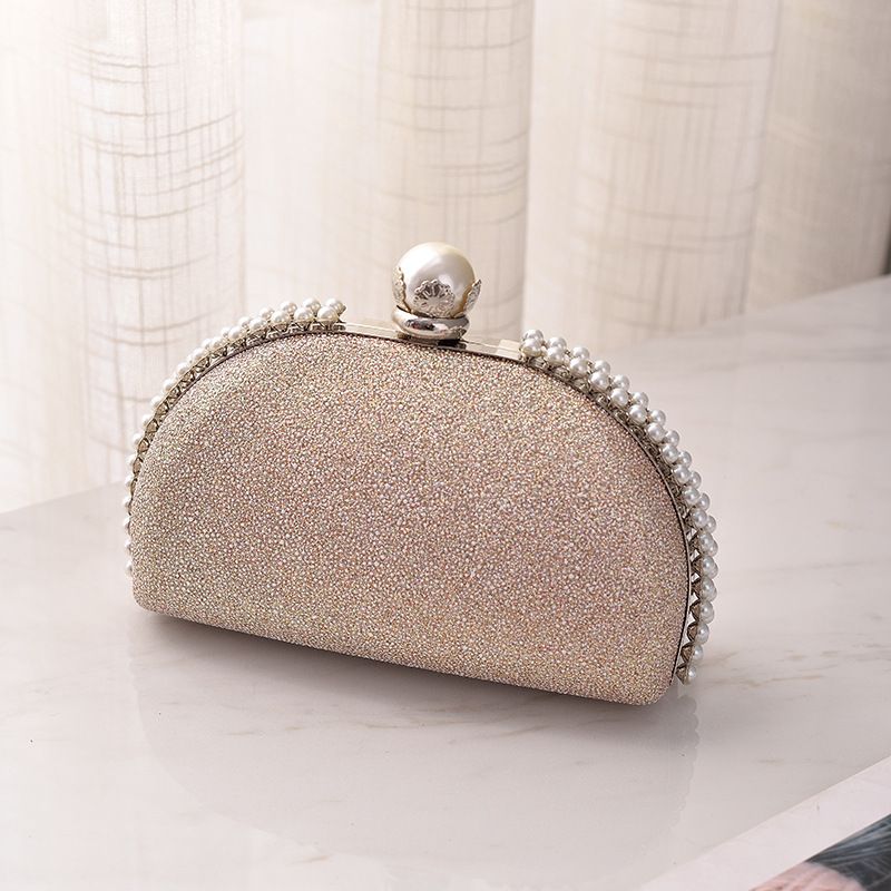 Damen Abendtasche trendige und vielseitige Ins Chain Crossbody Shell Bag Clutch für Damen_voghion.com