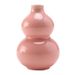 Small Style White Wine Gourd Pink Antique Empty Jar Wine 3.4oz Ceramic Jug Flask Flagon_voghion.com