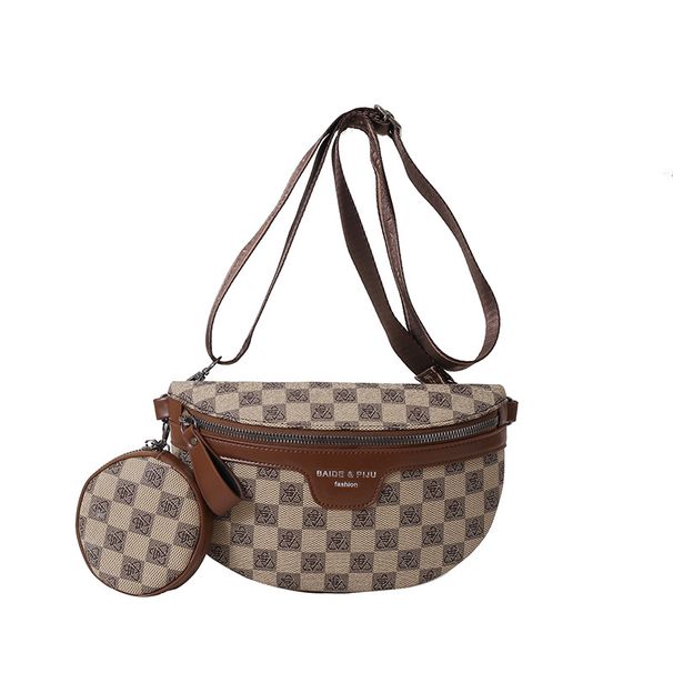 Spring New Women's Bag Korean Style Fashion Chest Bag Waist Bag Comfortable Trendy Niche Shoulder Messenger Bag_voghion.com
