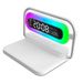 New Charging Music Touch Night Light Multifunctional Alarm Clock Bedside Bluetooth Speaker Wireless Charger_voghion.com