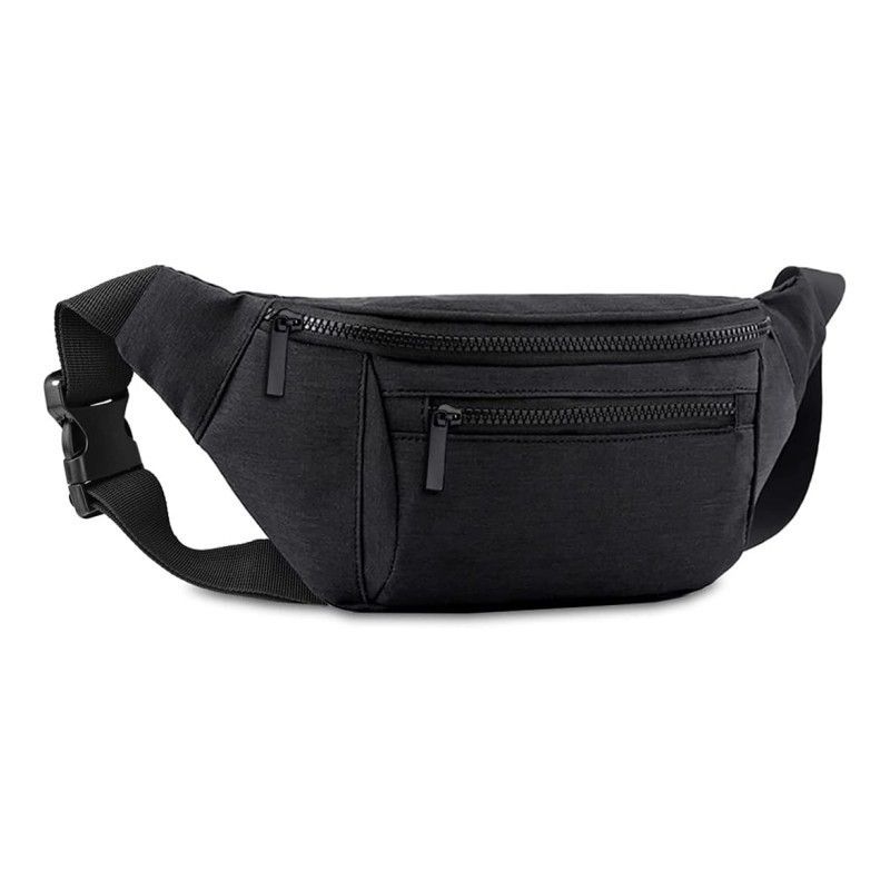 Sports Fanny Pack Polyester Waterproof Messenger Bag Unisex Simple Sports Bag Outdoor Cycling Accessories Bag_voghion.com