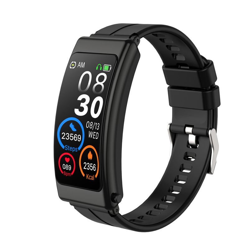 New K13 Smartwatch Bluetooth Call Earphones, 2-in-1 Health Monitoring, Step Counting, Sports Bracelet_voghion.com