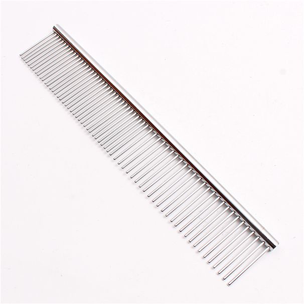 Lemmikloomade roostevabast terasest karvakarvadest suur koerasõlm alumiiniumist kamm ilu- ja puhastustooted_voghion.com