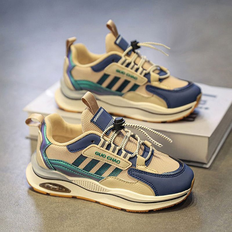 Mother & Kids Sports Children's Shoes Medium And Large Children's Shoes Mesh Breathable_voghion.com