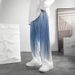 Men's Clothing Color Striped Pants Men Ins Style Casual Wide-leg Pants Summer Thin Loose Drape Mopping Pants_voghion.com