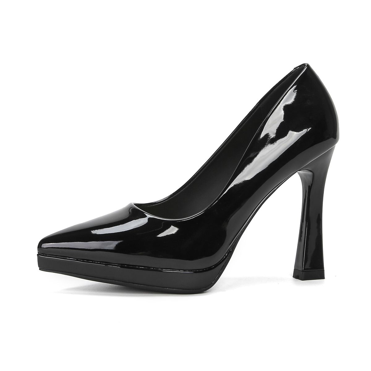 MTX 105-1 Spitz zulaufende Stiletto-Absätze für Damen, bequeme, einfarbige Ultra-High-Heels, sexy, wasserdichte Plateau-Absätze mit flachem Mund_voghion.com