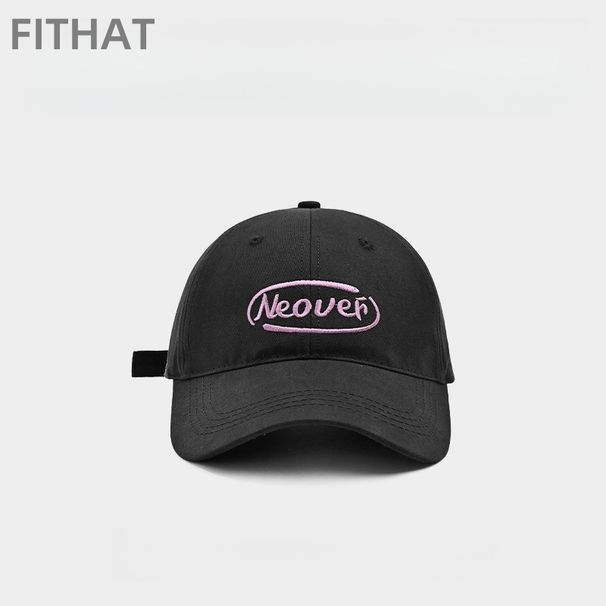 Hardtop-Baseballkappe für Damen, tiefe Kappe mit breiter Krempe für Herren, graue Sommermütze, damit Ihr Gesicht kleiner aussieht_voghion.com