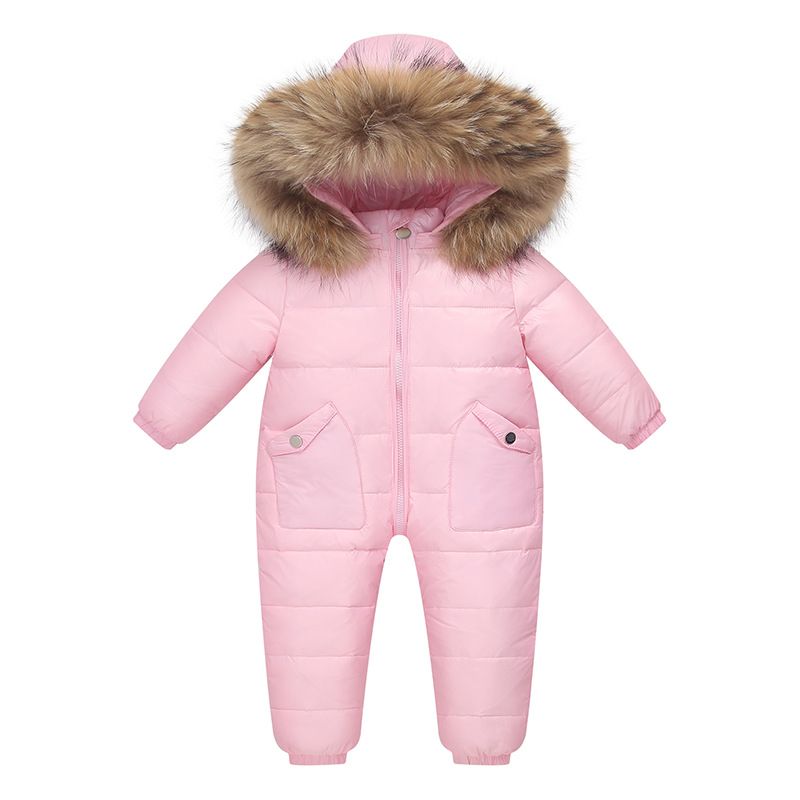 Combinaisons de neige pour enfants, grenouillères en duvet, bodies et vêtements d'extérieur pour bébés garçons et filles_voghion.com