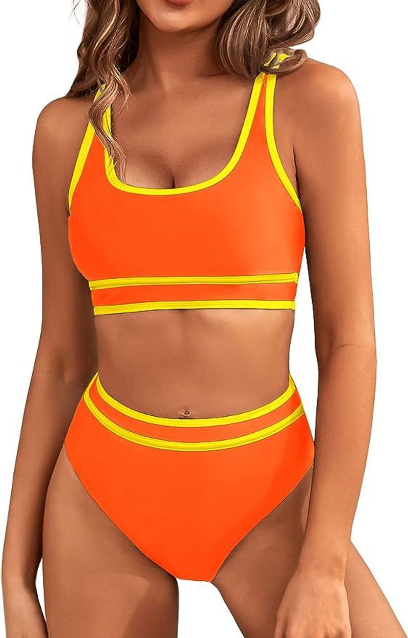 2025 Hot Fashion Hot Sexy Swimsuit Women's Bikini Cross-border Bikini Swimsuit_voghion.com