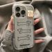 ins Cute Line Dachshund Dog Compatible IPhone 16 Case IPhone15/14 Max Transparent 13/11 Pro_voghion.com