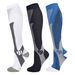 Nylon pressure socks men's and women's cycling compression socks football socks outdoor running socks_voghion.com