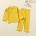 Kids' Clothing Autumn Clothes Long Sleeved T Shirts Suits Home Clothes Baby Suits_voghion.com