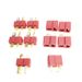 9Pairs T Plug Male Female Deans Connectors Style Plugs For RC Lipo Battery RC Drone Airplane Car Boat_voghion.com