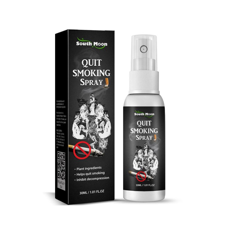 South Moon Smettere di fumare Spray Igiene orale I prodotti per smettere di fumare aiutano a fumare Smoking Spirit Spray portatile_voghion.com