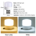 5 Pcs USB LED Plug Lamp 1W Super Bright Eye Protection USB Book Light Computer Mobile Power Charging USB LED Night Light_voghion.com