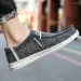 Casual Shoes Men Canvas 2024 Boat Outdoor Slip On Loafer Fashion Flats Lightweight Non Deck Big Size 48_voghion.com
