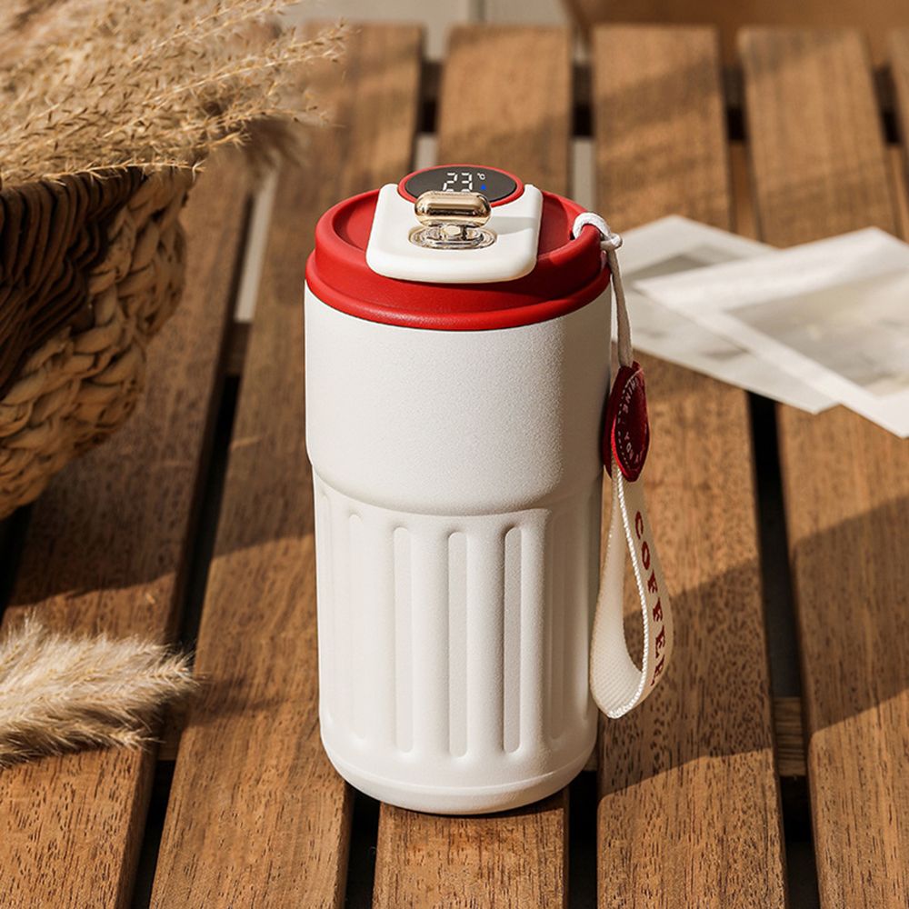 Insulated Travel Coffee Mug Spill Proof Leak Proof Pobtable To Go Camping Stainless Steel Coffee Tumbler Reusable Coffee Cups Wi_voghion.com