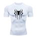 Marve Mo Vie Series Men's Fitness Sports Running Tight Round Neck T-shirt Compression Quick Drying_voghion.com