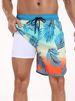 Men's Clothing Men's Shorts Men's Quick Drying Swimming Trunks Fashionable Loose Beach Shorts Multi Pocket Printed Design Beach Shorts_voghion.com