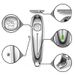 Kemei Electric Clipper For Men Professional Cordless Razor T-Blade Carving Bald Head Cutter KM-1949 Hair Trimmer_voghion.com