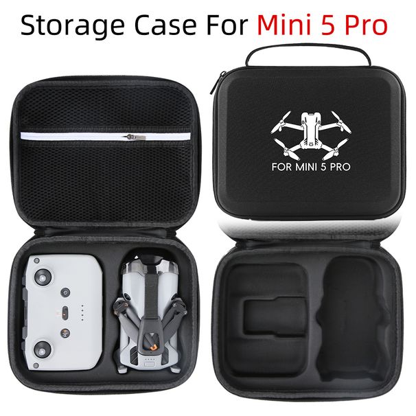 Tragbare Tragetasche Mini 5 Pro Schutzhülle Harte EVA-Box Handtasche für DJI RC N3 Fernbedienung Batterie Drone Zubehör_voghion.com