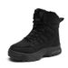 Outdoor-Wanderschuhe für Herren mit Fleecefutter, warme und bequeme Winterskischuhe, High-Top-Sport-Schneestiefel_voghion.com