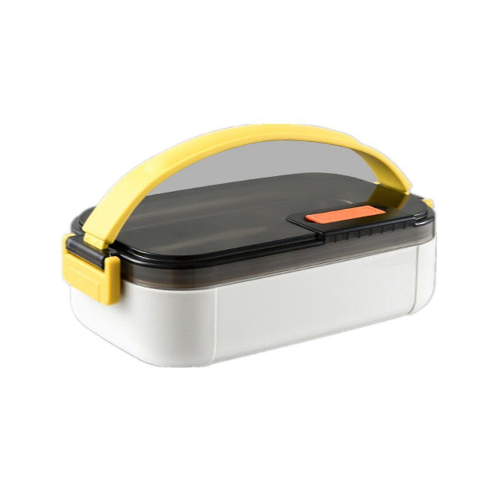 Nuovo contenitore per il pranzo in acciaio inossidabile multistrato isolato, contenitore per il pranzo al microonde con manico in silicone, contenitore per alimenti a prova di perdite per bambini_voghion.com