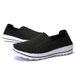 Sneakers estive da uomo, nere, intrecciate, da spiaggia, morbide, leggere, sportive, casual, traforate, traspiranti, slip-on, da tennis_voghion.com