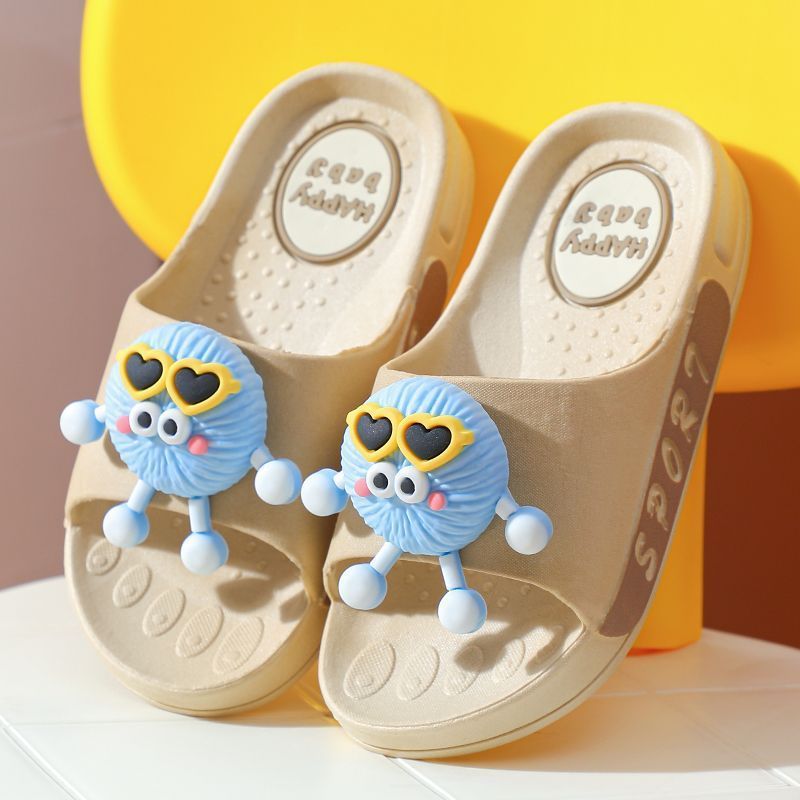 Children's Shoes Children's Summer Home Soft Bottom Non Slip Baby Summer Slippers Boys And Girls_voghion.com