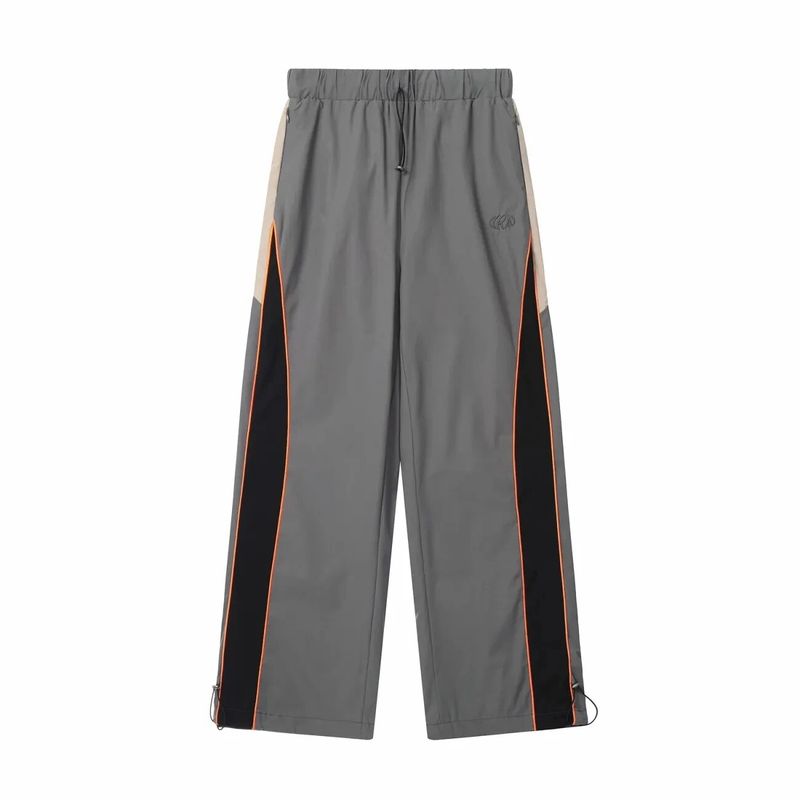 Ropa Y2K para hombre, chándales holgados de pierna ancha, pantalones de chándal para correr, ropa de moda coreana, pantalones de chándal, ropa tecnológica_voghion.com