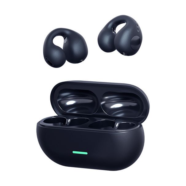 New Bluetooth Ear Clip True Wireless Bone Conduction 5.3 Stereo Call Earphones_voghion.com