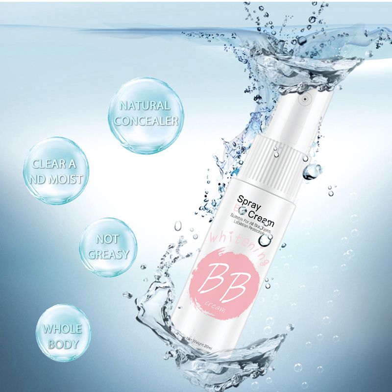 Cremă 20ml BB față anticearcan spray albire cremă corp albire hidratantă machiaj portabil frumusețe față_voghion.com