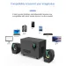 Dřevěný 2.1 multimediální subwoofer s nadváhou, zástrčkou pro mobilní telefon, Bluetooth reproduktorem, USB, aktivním notebookem_voghion.com