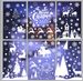 Static Cling Christmas Window Decals - Removable PVC Holiday Stickers Set (White Reindeer, Snowflakes, Santa, Tree Designs)"_voghion.com