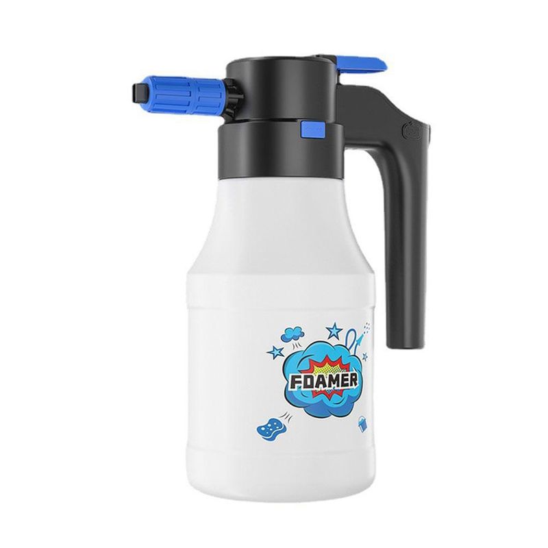 1.5L Electric High Pressure Pa Special For Car Washing Fan Shaped Foam Spray Pot Pneumatic Universal_voghion.com