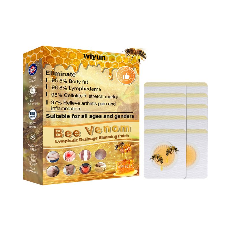 WIYUN Venin de Albine Lifting Skin, Formă Lejeră, Modelare a Curbelor, Plasture pentru Îngrijirea Corpului_voghion.com