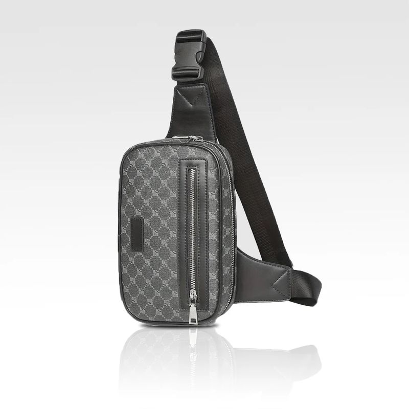 Fashion Retro Printing Waist Men Shoulder Bag Male Chest Handbags Crossbody Messenger Back Bags_voghion.com