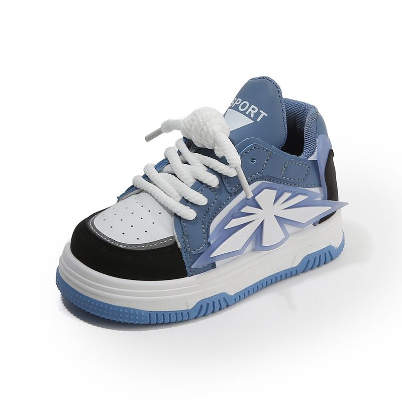 Chaussures décontractées pour garçons, montantes, petites chaussures blanches pour filles, semelles souples, chaussures pour bébé_voghion.com