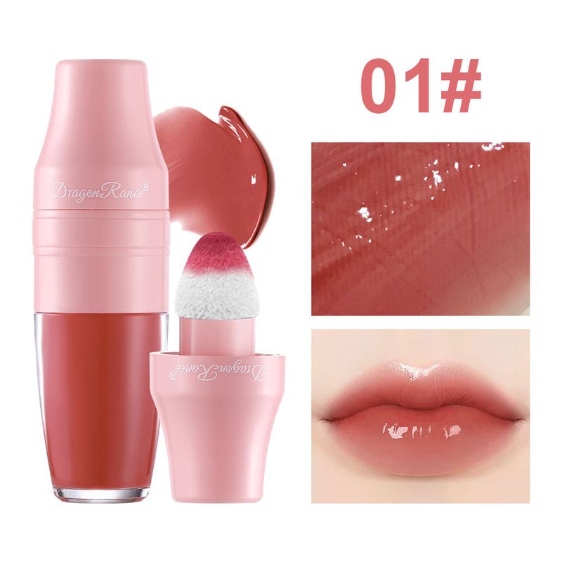 Set di lucidalabbra Mirror Glaze attivato da Shake-Activated da donna - Lucidalabbra impermeabile e antiaderente con un design adorabile, multiuso come fard_voghion.com