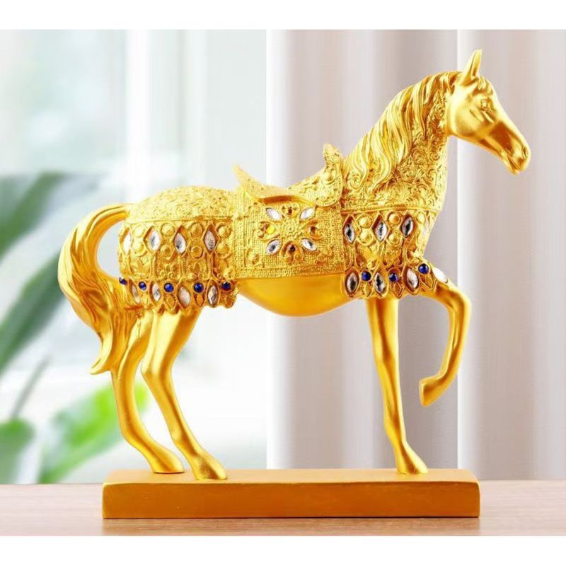 Ma Zhuo Cheng Zhaocai Craft Furnishing, Living Room, Wine Cabinet Decoration, Decorative Items, Office Desktop, New Home_voghion.com