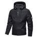 Giacca impermeabile da uomo, giacca softshell con cerniera e cappuccio, giacca a vento, escursionismo, campeggio, cappotti leggeri, cappotti primaverili ed autunnali_voghion.com