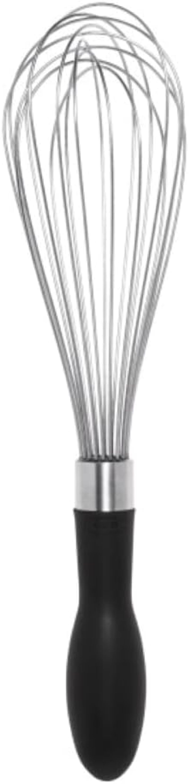 3-Pack Silicone Whisks - Heat Resistant 480°F Non-Stick_voghion.com