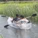 Transparent Inflatable Kayak - Heavy-Duty PVC Fishing Boat With Non-Slip Deck (Portable 1000D Reinforced Bottom Includes Pump & Repair Kit)_voghion.com