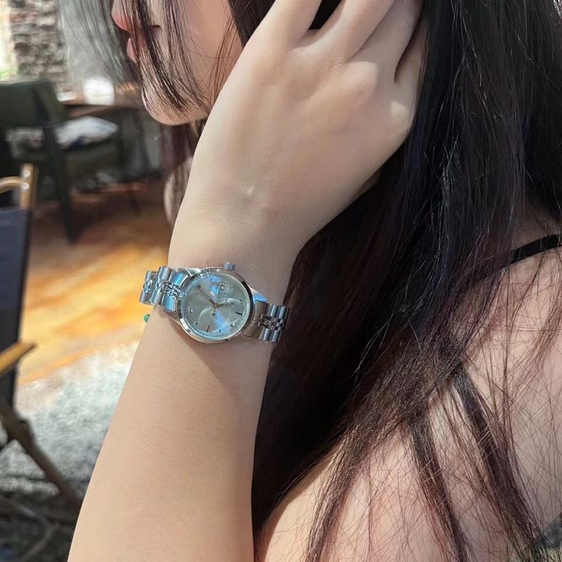 Orologio da donna al quarzo Empress West Rose Red Crushed Ice Blue Saturn Small Gold Dragon Fruit_voghion.com