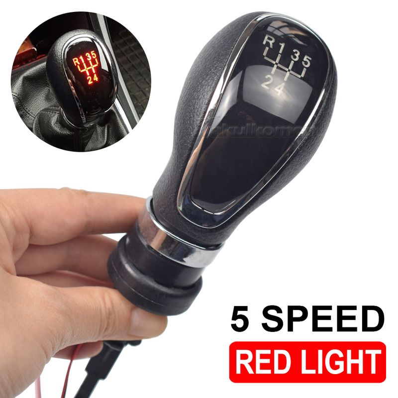 Pomello del cambio a LED blu per auto, cambio manuale a 5/6 velocità, leva di ricambio per Vauxhall, Buick, Astra, Insignia_voghion.com