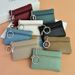 New Style Solid Color Women's Mini Coin Purse Soft Surface Fashionable Cute Small Card Holder Simple Fashion Fresh Key_voghion.com