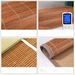 Bamboo Fiber Pillow Mat|Double Summer Breathable Cooling Sleeping Pad|Pastoral Style Brushed Design_voghion.com