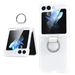 Compatible With Samsung 7 Phone Foldable Screen Transparent Ring Z Flip 6 Ultra-thin Shockproof Case Protective Cover_voghion.com